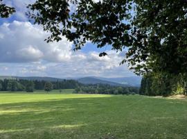 Útulná maringotka v srdci Šumavy, hotel v destinaci Borová Lada
