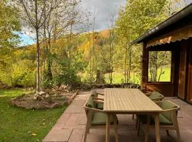 Ruhige Hütte mit toller Aussicht