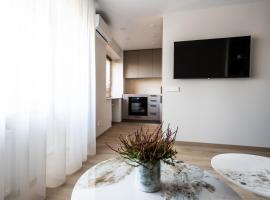 Vytauto 12 - jaukūs apartamentai centre - Self Check-in: Marijampolė şehrinde bir kendin pişir kendin ye tesisi