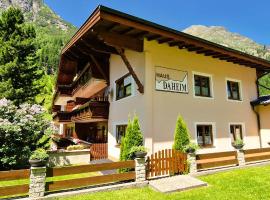 Haus Daheim, hotel i Sankt Leonhard im Pitztal