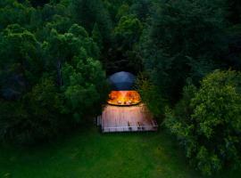 Alma Andina, campismo de luxo em Puelo