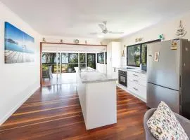 Pet friendly beachfront home- sleeps 8