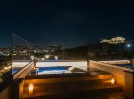 Historic Villa with Hot Tub Beneath the Acropolis