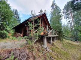 Hirsimökki Villa Lummelahti, hotel em Savitaipale
