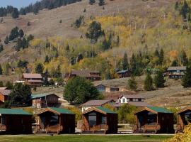 Breathtaking Cabin Fire Pit Provided Close to West Yellowstone, Montana, Hotel in Lakeview