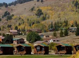 Breathtaking Cabin Fire Pit Provided Close to West Yellowstone, Montana