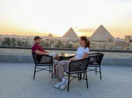 The Sacred Angle pyramids View, Hotel in Kairo