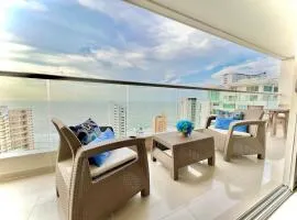 Condo con vista al mar