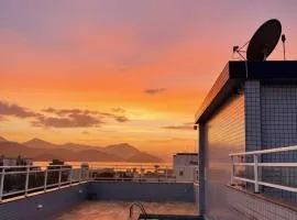 Cobertura vista mar Itaguá Ubatuba