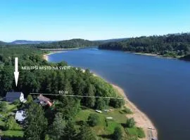 Apartmánová chata u pláže Sečské přehrady