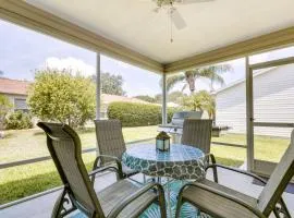 Lanai and Golf Cart The Villages Vacation Rental!