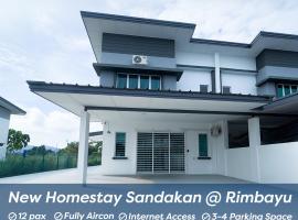 New Homestay Sandakan Rimbayu 12pax, villa a Sandakan