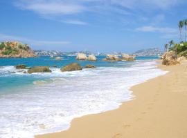 Hermosa Suite a Pie de Playa en Acapulco，阿卡普爾科的自炊式住宿