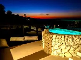 Chalé Boutique - Spa - Sauna seca , Jacuzzi , Rede suspensa