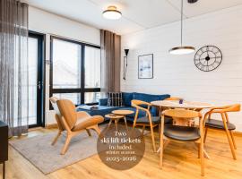 Ski Chalet C11 Levi Center incl 2 ski passes by Aavalevi，列維的木屋
