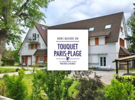 Résidence grand jardin attenant tennis, mini golf, sauna, pétanque, hotel in Stella-Plage