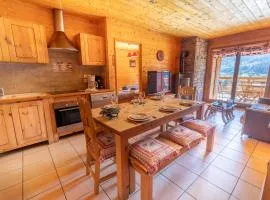 Cocooning chalet, mountain view, sauna, 6 people