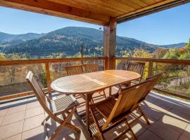 Cocooning chalet, mountain view, sauna, 6 people, viešbutis mieste Ventronas