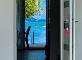 BALATON A KERTBEN - BALATON IN THE GARDEN - Beachfront houses with beautiful view, private beach