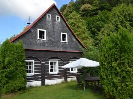 Penzion U kozy, B&B in Chřibská