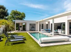 Villa Boston luxury home with pool and Cali vibes