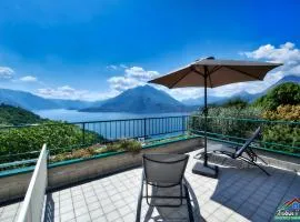 Sunset Apartment with Air Conditioning and Lake View