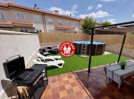 Chalet a 15 min de Segovia con barbacoa y piscina, chalet a Hontanares de Eresma