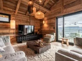 Splendide chalet 6 pièces, jacuzzi et sauna, proche pistes à La Plagne Montalbert - FR-1-755-24