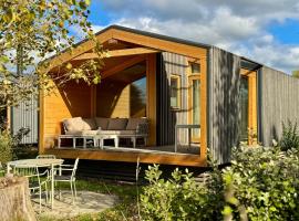 Tiny House im Grünen 101 - Terrasse, WLAN, Wiesenblick, hotel en Barförde