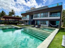 Casa Akumal, Pé na areia, 6 suítes vista mar, Hotel in Japaratinga