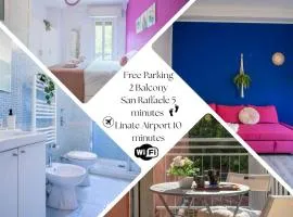 Comfort and Relax Free Parking 10 minutes to Linate