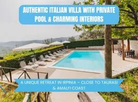 Panoramic Villa with Exclusive Pool in Irpinia