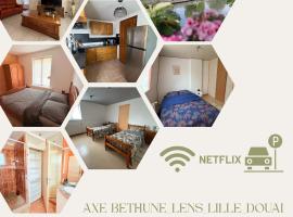 Maison - 3 chambres- 4 lits 3-6 personnes, hotel in Beuvry