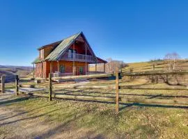 Decks and Panoramic Views Rustic Sparta Cabin