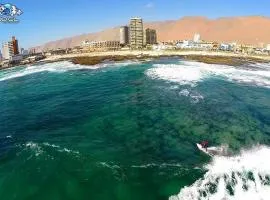 departamento con vista al mar con dos habitaciones en iquique
