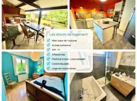 " Parenthèse Muretaine " Terrasse - 8 Pers - Wifi