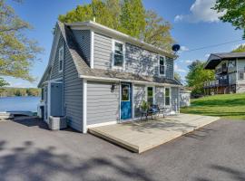 Family Friendly! Lakefront Tully Getaway with Porch, Hotel in Tully