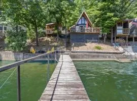 Pet Friendly A Frame w/ Private Dock & Great Lake Views