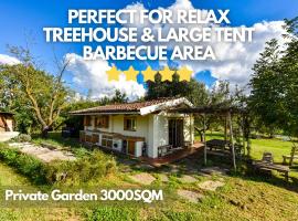 La Collina dei Ciliegi, luxe tent in Pecetto