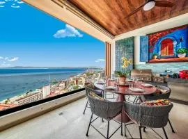 Oceanview Terrace, Pool, BBQ and Designer Touches