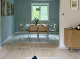 Classic Swedish Wooden House Near Sea And Forest