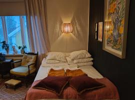 Central lägenhet med badkar Nära till allt