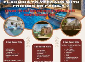 Misty Pool Villa, hotel a Yercaud