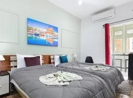 Modern Twin Studio Apartment3 next to Valletta!