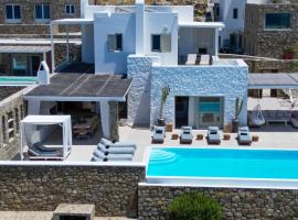 VILLA PANAMERA Mykonos, Private Heaven, Supreme View!, hotel in Fanari