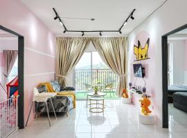 Luxury Pokemon Room With kids Playground Clover Home G-15, hotel v destinaci Brinchang