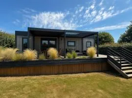 Mobilhome moderne avec grande terrasse, pergola, HUDIMESNIL