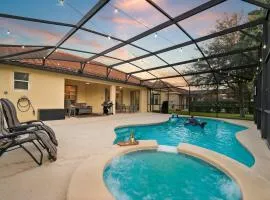 Heated Pool Lazy River Game Room 12 MI to Disney