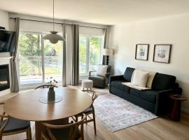 Bromont में Ski in out condo sur la montagne, कॉन्डो