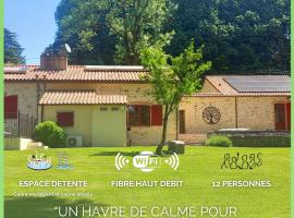 La Minoterie Pause Zen, Spa & Piscine privés 12 personnes, hotel in Rocheservière